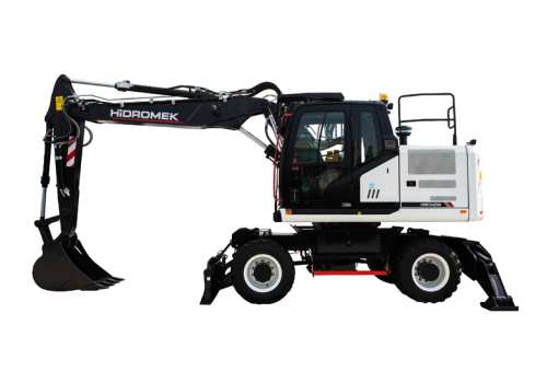 HIDROMEK HMK 140 W MH Excavators with 51-100 HP Range & Has Excavators Type